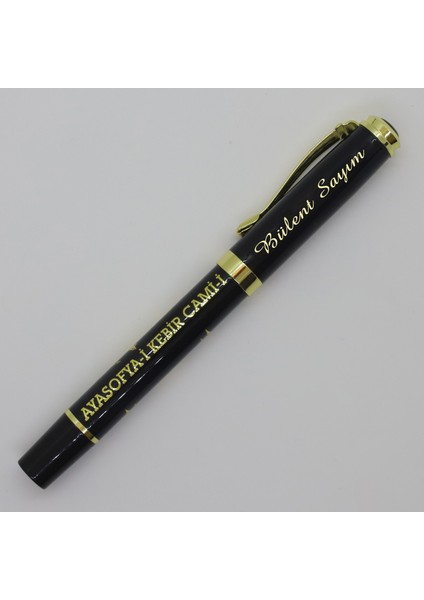 Kişiye Özel Ayasofya Işlemeli Metal Roller Kalem