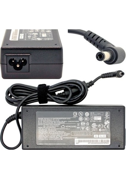 Toshiba Satellite A350-212 19V 6.3A 19 Volt 6.32 Amper Notebook Laptop Şarj Adaptörü