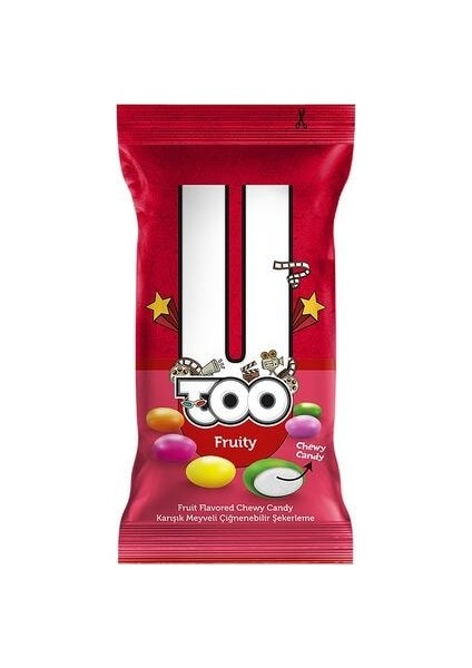 Karışık Meyveli Çiğnenebilir Draje Şekerleme (25 gr x 24'lü)