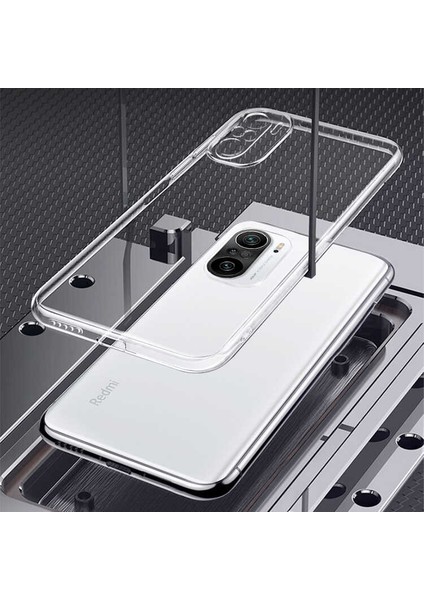 Xiaomi Redmi Note 10 Kılıf Şeffaf Silikon Hibrit Case