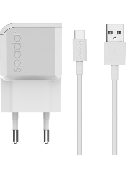 SPD1513EU 2000 Mah Type C Kablolu Ev Şarjı