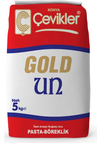 Çevikler Un Gold Pasta Böreklik Buğday Unu 5 kg