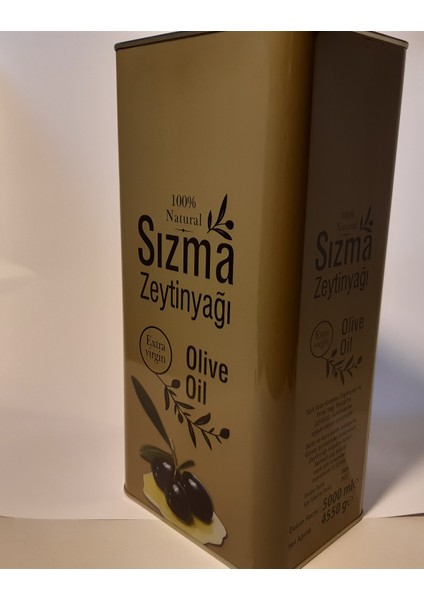 Ertürk Zeytinleri Naturel Sızma Zeytinyağı 5 lt Soğuk Sıkım Filtresiz