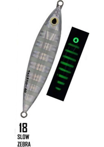 31919 Gekito Jig Ultra Slow 60G 9.5cm - 18