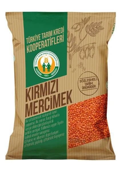 Tarım Kredi Kırmızı Mercimek 2,5 kg