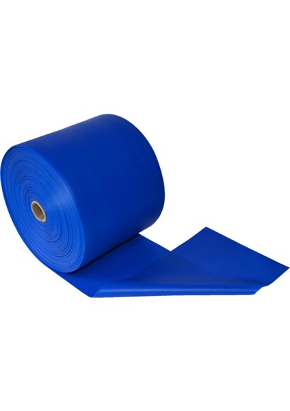 45 Metre Pilates Lastiği Mavi Sert Direnç Ce-55