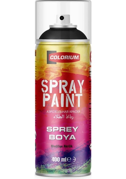 Sprey Boya Colorıum 400 ml Gümüş Renk