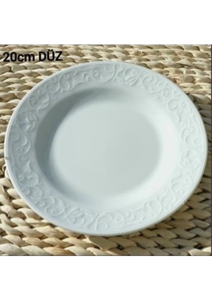 BHD20DU Bahar Düz Tabak 20 cm 6'lı
