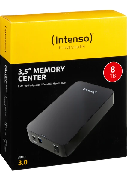 Memory Center 8tb 3,5" USB 3.0 Taşınabilir Disk 6031516