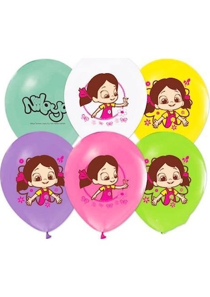 Niloya Lisanslı Balon 10 Adet
