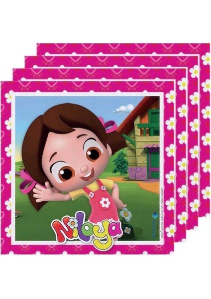 Niloya Temalı Lisanslı Kağıt Peçete 16 Adet
