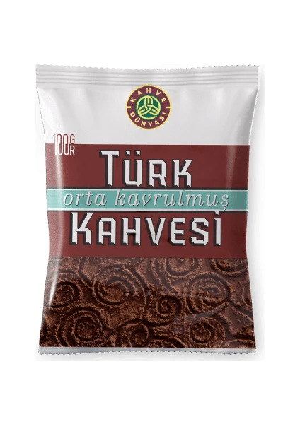 Kahve Dünyası Orta Kavrulmuş Türk Kahvesi 100 gr x 12'li