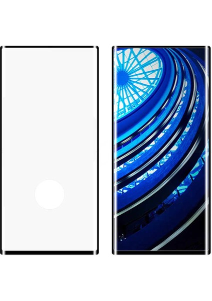 - Samsung Galaxy Note 20 Ultra - Ekran Koruyucu Kavisli Full Yapışkanlı Cam Ekran Koruyucu - T15889