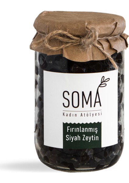 Siyah Zeytin Az Tuzlu Boyasız Katkısız 500 gr