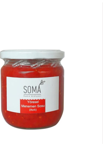 Yöresel Menemen Sosu Acılı Katkısız Ev Yapımı 380 gr