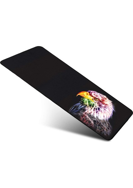 Kartal 70X30 cm Speed Kaymaz Taban Dikişli Oyuncu Mouse Pad