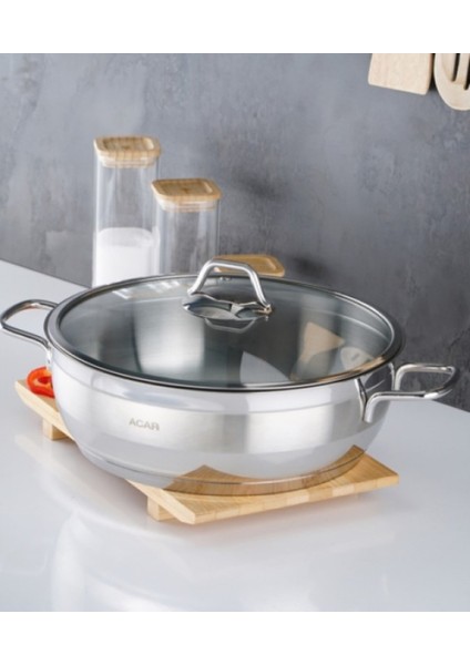 Karat 26 cm. Basık Tencere (4 lt.)