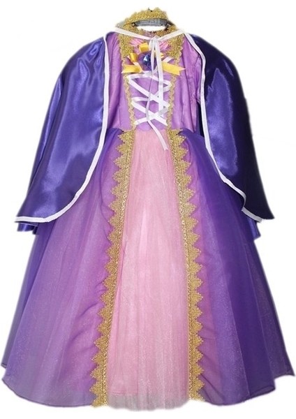 Rapunzel Kostümü Lüks