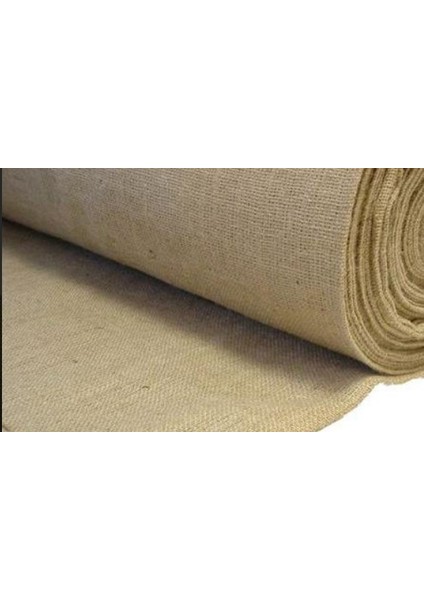 Naturel Jüt Kumaş Kanaviçe Hasır Çuval Jüt Kumaşı Kınnap 3 Metre