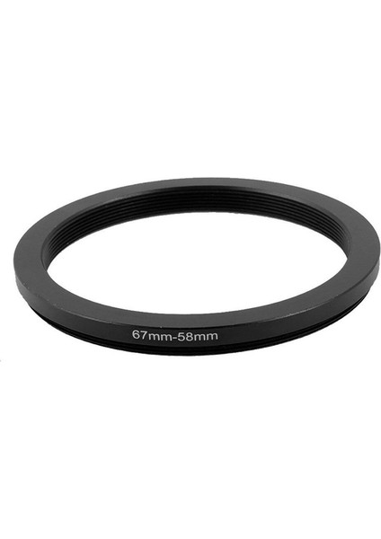 67-58 mm Dönüştürücü Step Down Halka Filtre Adaptörü 67MM-58MM