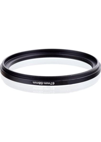 67-58 mm Dönüştürücü Step Down Halka Filtre Adaptörü 67MM-58MM
