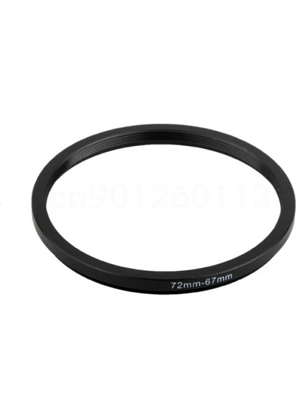 72-67 mm Dönüştürücü Step Down Halka Filtre Adaptörü 72MM-67MM