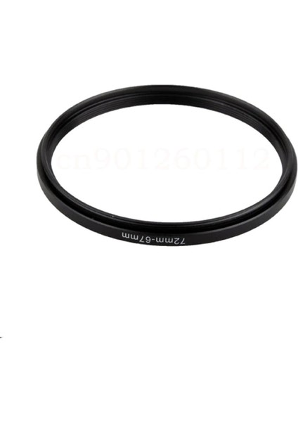 72-67 mm Dönüştürücü Step Down Halka Filtre Adaptörü 72MM-67MM