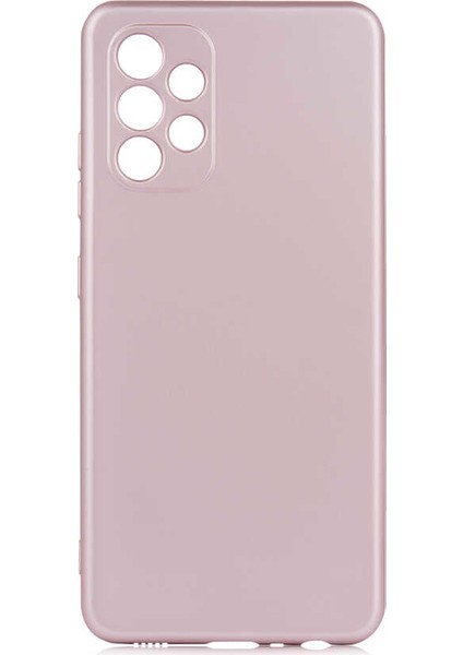 - Samsung Galaxy A32 4G - Kılıf Mat Soft Premier Silikon Kapak - Rose Gold - T17041