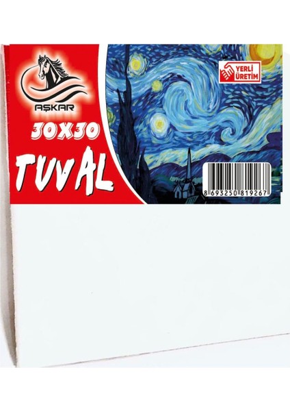 Tuval 30 x 30 cm