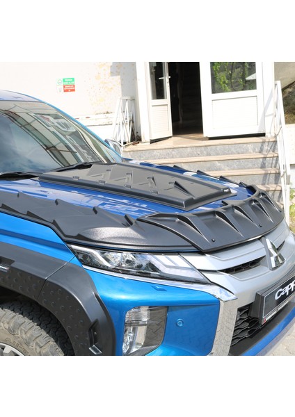 Mitsubishi L200 Kaput Koruma Rüzgarlığı 4mm Abs Akrilik 3 Parça 2019-> fiyatları