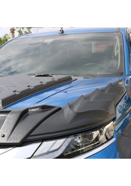Mitsubishi L200 Kaput Koruma Rüzgarlığı 4mm Abs Akrilik 3 Parça 2019-> modelleri