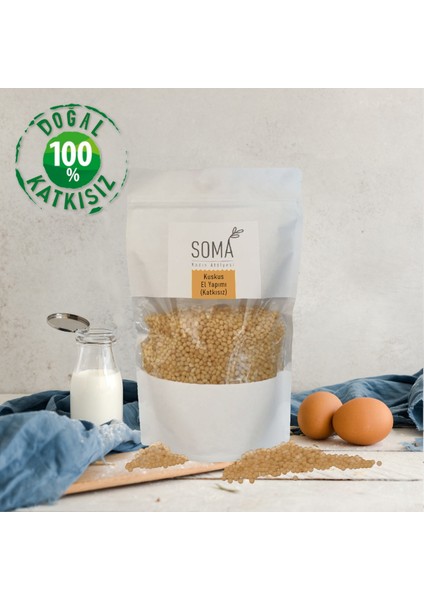 Kuskus Sütlü Katkısız El Yapımı Köy Yumurtalı 500 gr modelleri