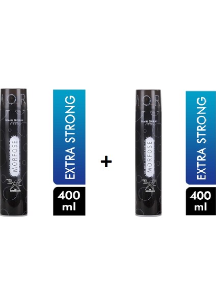 Hair Spray Extra Strong 400 ml 2 Adet