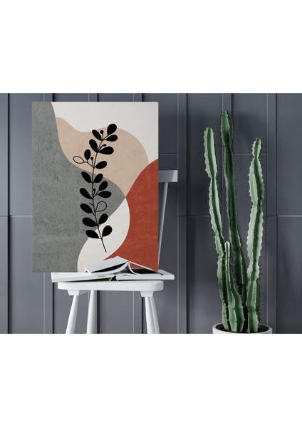 Gift Minimalist Style Plant Tasarımlı Kanvas Tablo 50X70CM-1