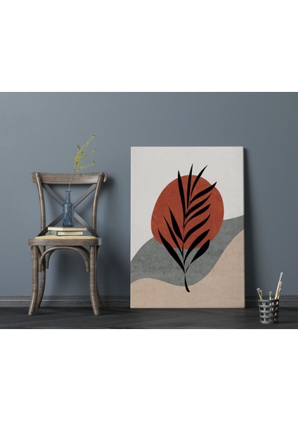 Home Minimalist Plant Tasarımlı Kanvas Tablo 70X100CM-1