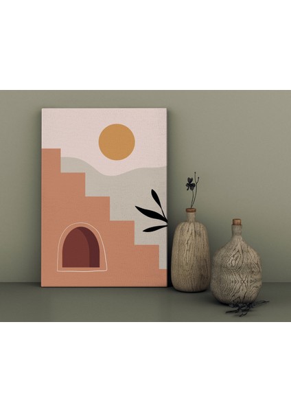 Gift Minimalist Landscape Tasarımlı Kanvas Tablo 30X50CM-1