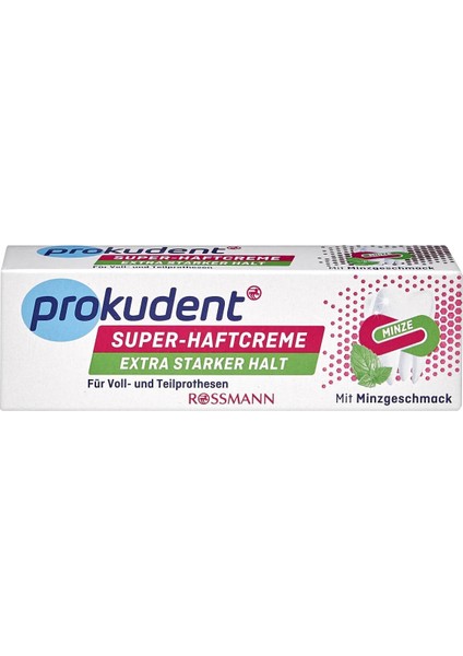 Protez Yapıstırıcı Krem 40GR Nanelı