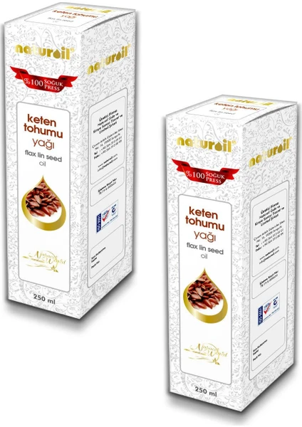 Keten Tohumu Yağı 250 ml x 2 'li