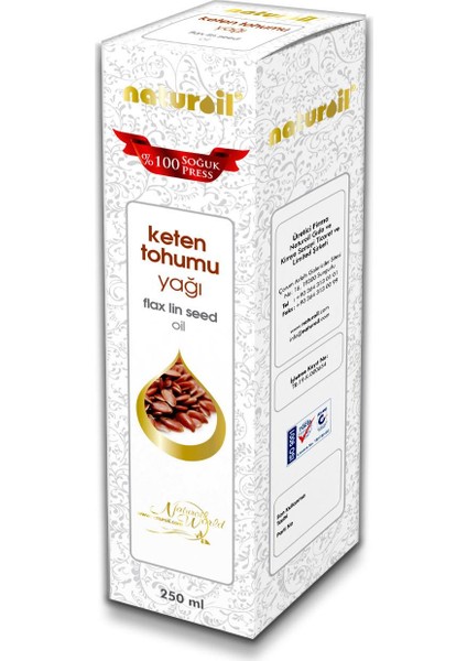 Keten Tohumu Yağı 250 ml x 2 'li