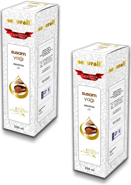 Susam Yağı 250 ml x 2 Li