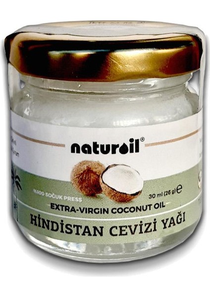 Hindistan Cevizi Yağı 30 ml x 2 Li