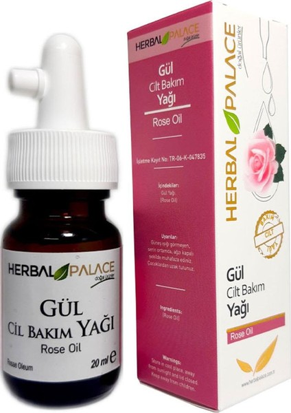 Gül Yağı 20 ml Cilt Bakım Yağı fiyatları