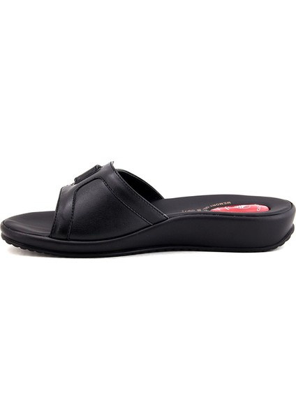 9200-12 Ceyo Bayan Terlik - Siyah