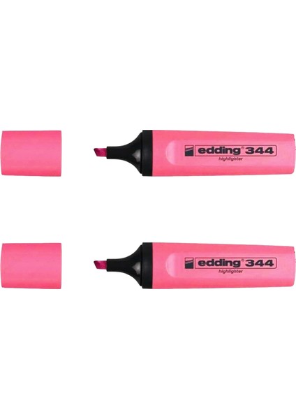 344 Pembe Fosforlu Kalem
