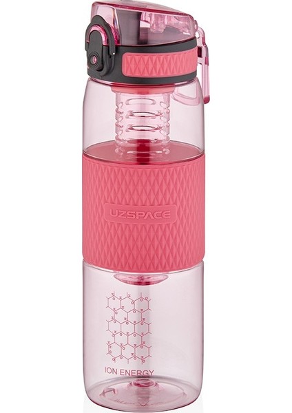 Uzspace 5060 Island Tritan Matara 530 ml Pembe