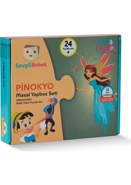 Sevgili Bebek Masal Yapboz Puzzle - Pinokyo
