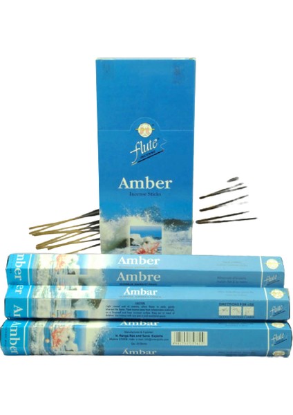 Incense Çubuk Tütsü Amber 20'li
