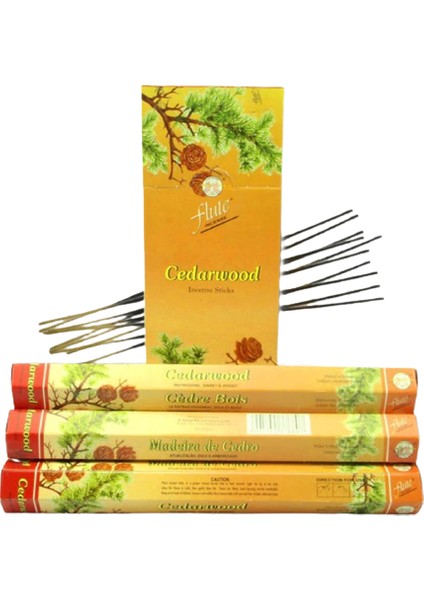 Incense Çubuk Tütsü Cedarwood-Sedir Ağacı 20'li