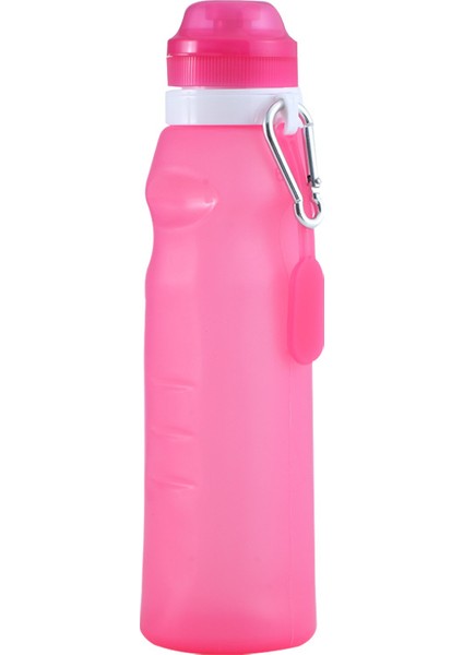 Platin Kap 500 ml Silika Jel Katlanabilir Taşınabilir Açık Spor Su Şişesi (Yurt Dışından)