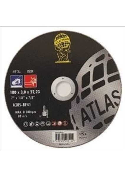 Metal Kesici Atlas 180 mm
